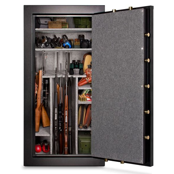 Rifle & Gun Safe, Electronic Lock, 882 lbs, 21.1 cu ft, 60 minute Fire Rating, (42) Rifles