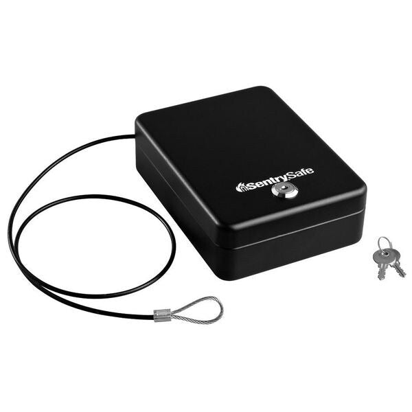 Compact Safe, 0.05 cu ft, 2 lb, Key Lock