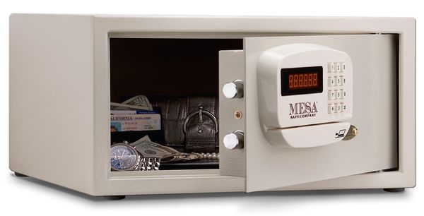 Hotel Safe, 1.2 cu ft, 35 lb, Not Rated Fire Rating