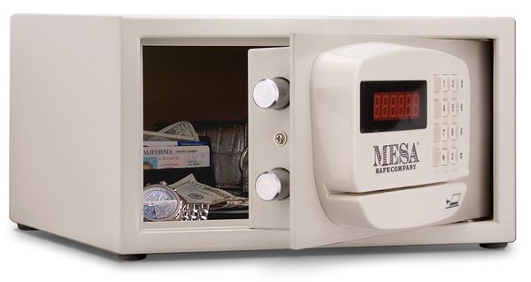 Hotel Safe, 0.4 cu ft, 25 lb, Not Rated Fire Rating