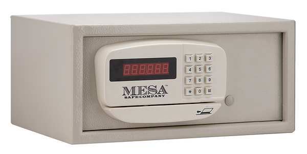 Hotel Safe, 0.4 cu ft, 25 lb, Not Rated Fire Rating