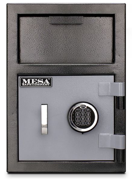 Depository Safe, with Electronic 86 lb, 0.8 cu ft, Steel