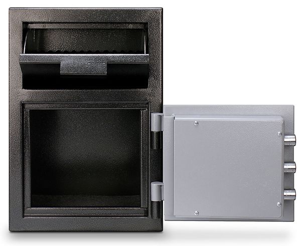 Depository Safe, with Electronic 86 lb, 0.8 cu ft, Steel