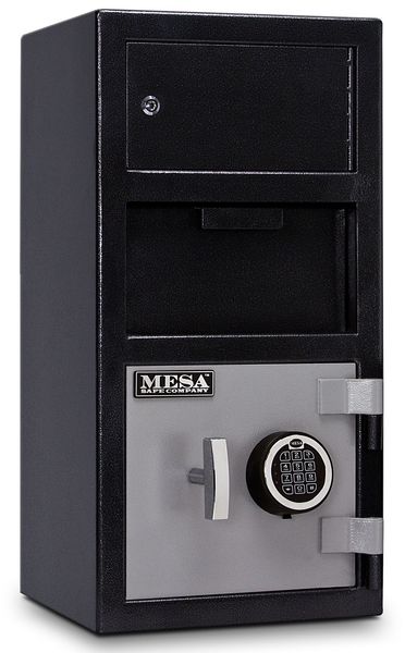 Depository Safe, with Electronic 104 lb, 1.5 cu ft, Steel