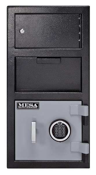Depository Safe, with Electronic 104 lb, 1.5 cu ft, Steel