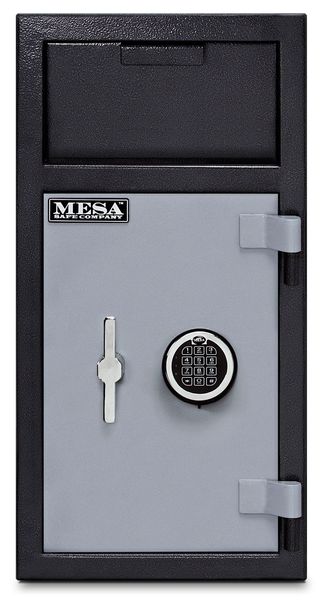 Depository Safe, with Electronic 122 lb, 1.3 cu ft, Steel