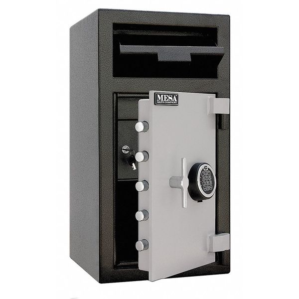 Depository Safe, with Electronic 122 lb, 1.3 cu ft, Steel