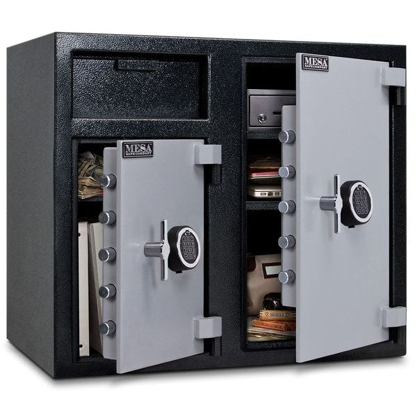 Depository Safe, with Electronic 256 lb, 6.7 cu ft, Steel