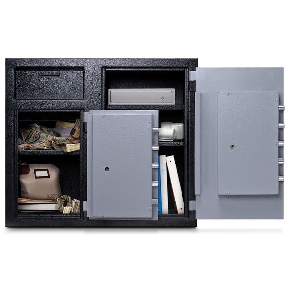 Depository Safe, with Electronic 256 lb, 6.7 cu ft, Steel