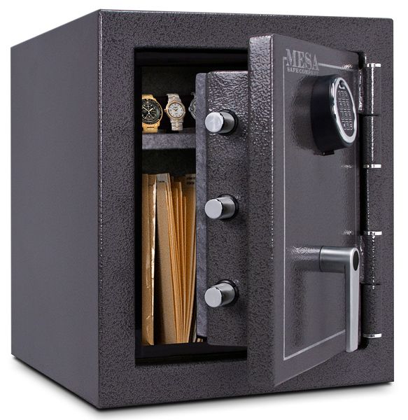 Fire Rated Security Safe, 1.7 cu ft, 139 lb, 2 hr. Fire Rating