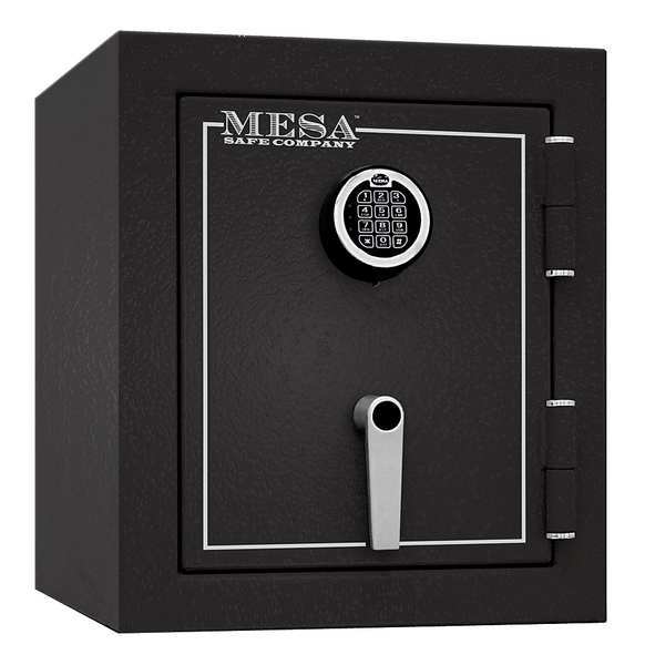 Fire Rated Security Safe, 1.7 cu ft, 139 lb, 2 hr. Fire Rating
