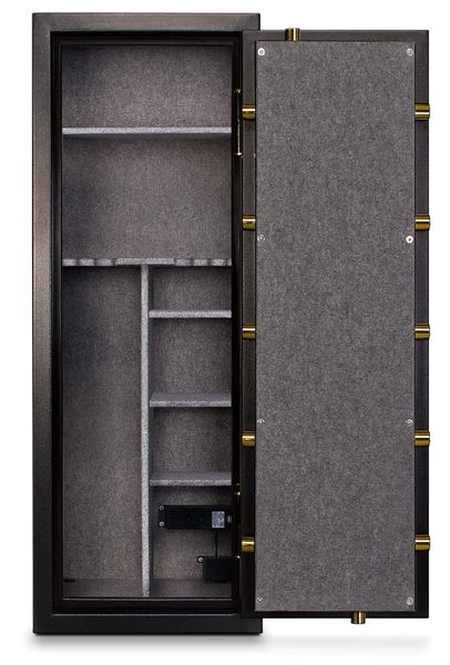 Rifle & Gun Safe, Combination Dial, 502 lbs, 7.9 cu ft, 60 minute Fire Rating