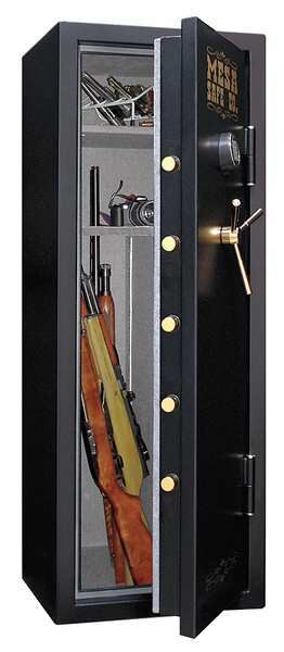 Rifle & Gun Safe, Electronic Lock, 551 lbs, 7.6 cu ft, 60 minute Fire Rating