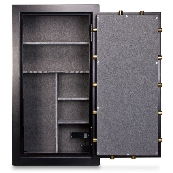 Rifle & Gun Safe, Combination Dial, 668 lbs, 14.4 cu ft, 60 minute Fire Rating