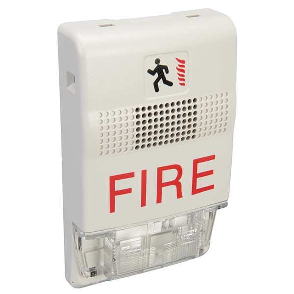 Chime Strobe, Marked Fire, White