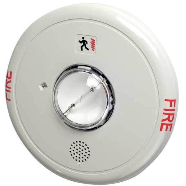 Horn Strobe, Marked Fire, Ceiling