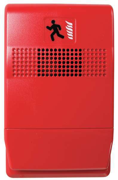 Horn, Finish Red, Flush