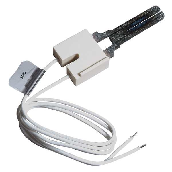 Hot Surface Ignitor, LP/NG, 120V AC, 19 1/8 in L., Silicon Carbide