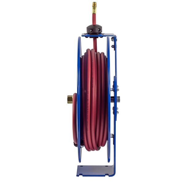Spring Return Hose Reel, 1/2 in Hose Dia., 50 ft Length, 300 psi