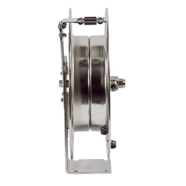 Spring Return Hose Reel, 3/4 in Hose Dia., 25 ft Length, 300 psi