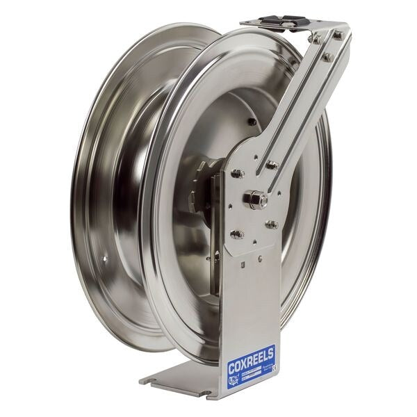Spring Return Hose Reel, 3/4 in Hose Dia., 25 ft Length, 300 psi