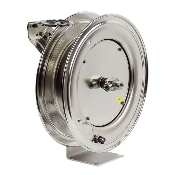 Spring Return Hose Reel, 3/4 in Hose Dia., 25 ft Length, 300 psi