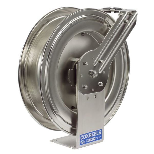 Spring Return Hose Reel, 3/8 in Hose Dia., 50 ft Length, 3,000 psi