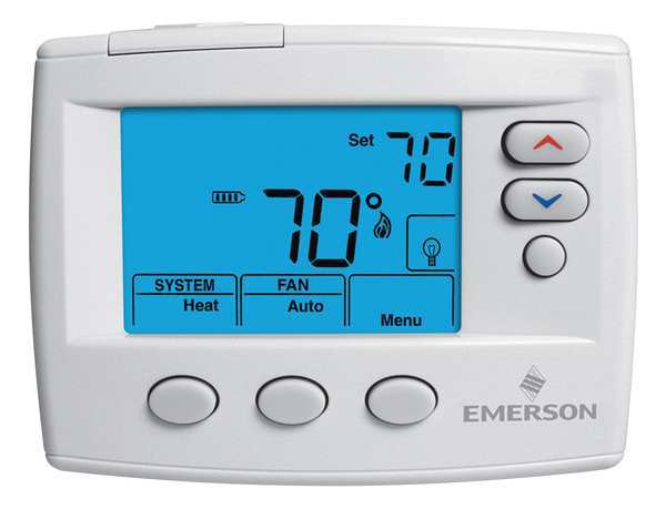 Thermostat, 1 H 1 C, Battery, 24VAC