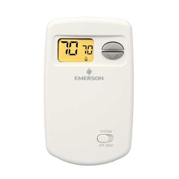 Thermostat, 1 H 1 C, Battery, 24VAC