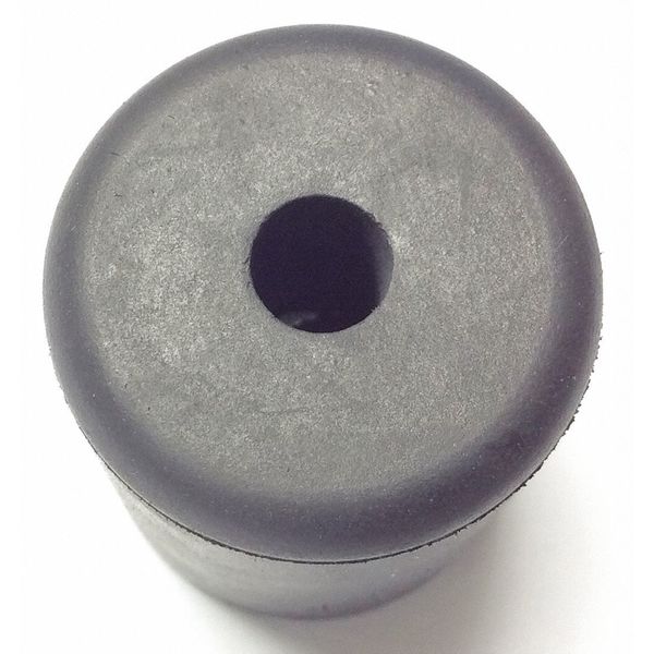 Bumper, Rubber, Black, 1-1/4