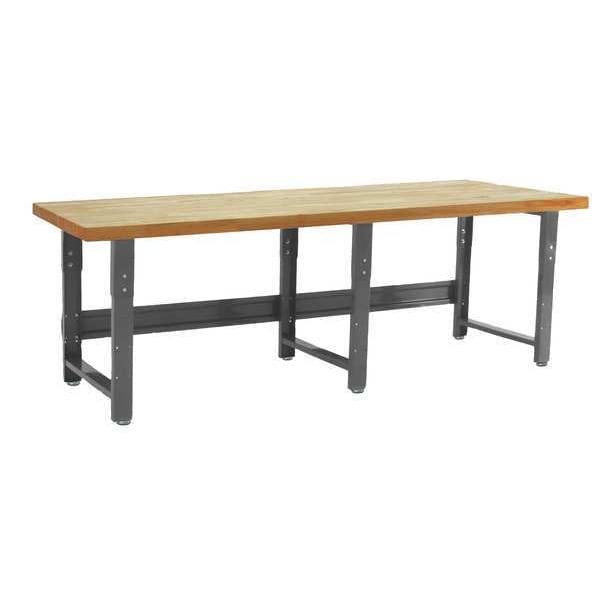 Bolted Workbenches, Butcher Block, 96