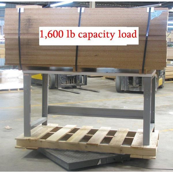 Bolted Workbenches, Stainless Steel, 72