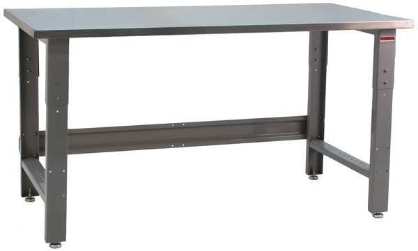 Bolted Workbenches, Stainless Steel, 72