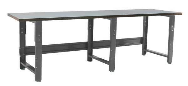 Bolted Workbenches, Stainless Steel, 96