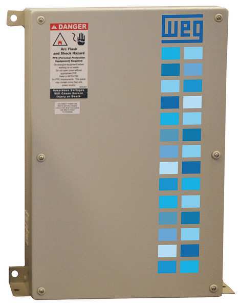 Power Factor Correction Capacitor, 15.0 KVAR, 240V AC, 3 Phase, 60 Hz, Protection: None