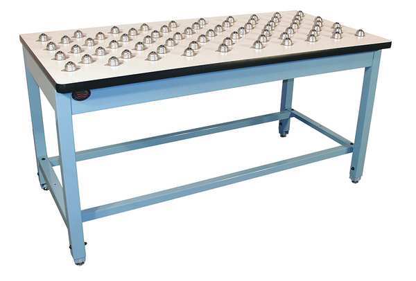 Workbench, Laminate, 60 in W, 30 in Height, 1,000 lb, Straight