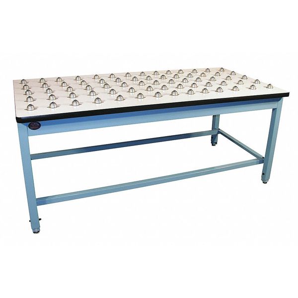 Workbench, Laminate, 72 in W, 30 in Height, 1,000 lb, Straight