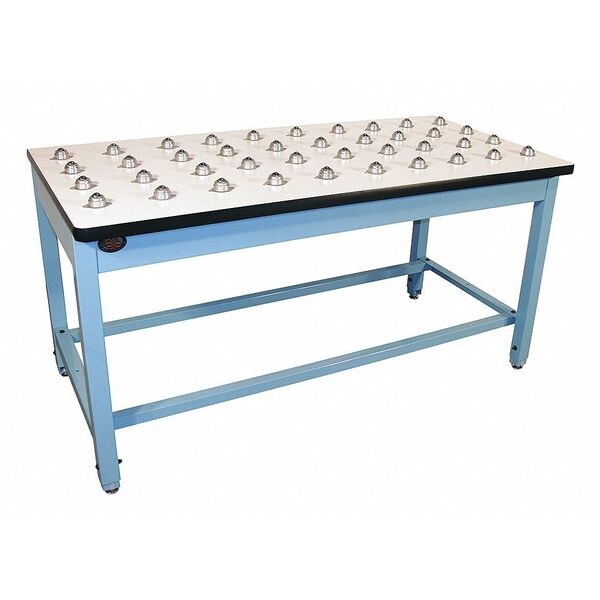 Workbench, Laminate, 60 in W, 30 in Height, 1,000 lb, Straight