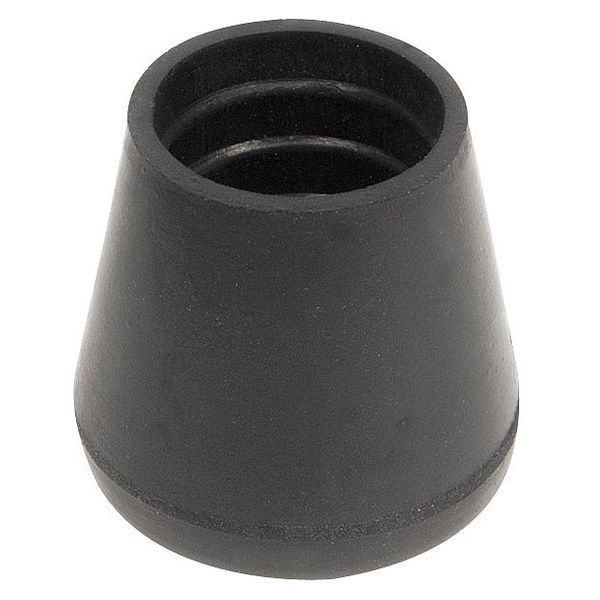Protective Leg Tip, SlipOn, Rd, 31/64