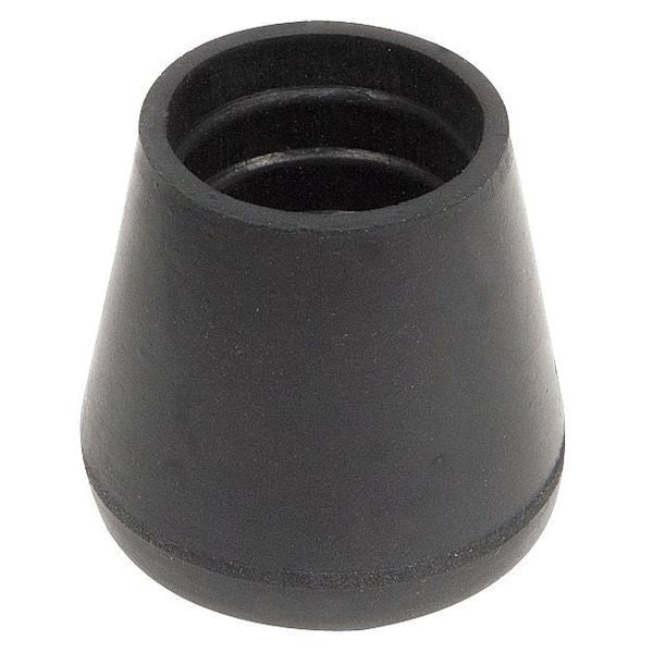 Protective Leg Tip, SlipOn, Rd, 19/32