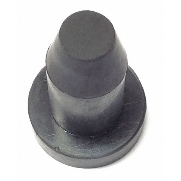 Bumper, Rubber, Black, 1-1/2
