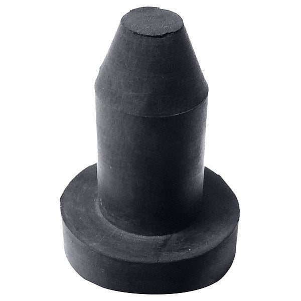 Bumper, Rubber, Black, 1-1/4