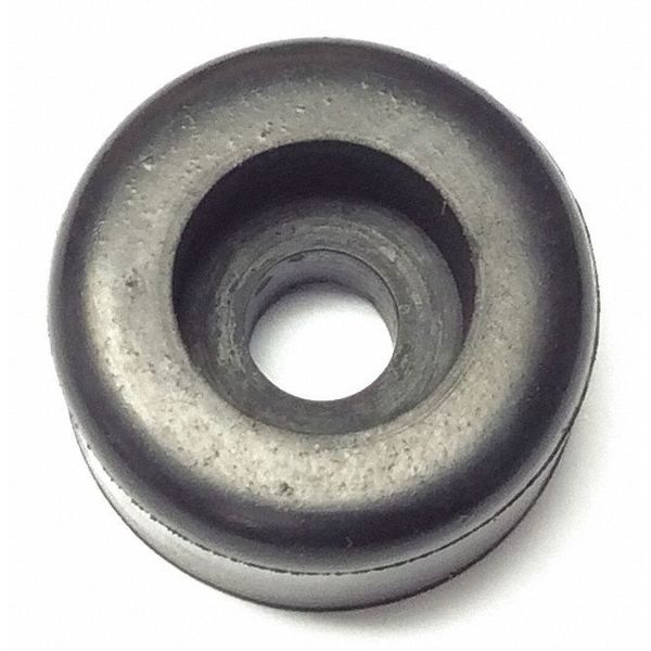 Bumper, Rubber, Black, 9/16