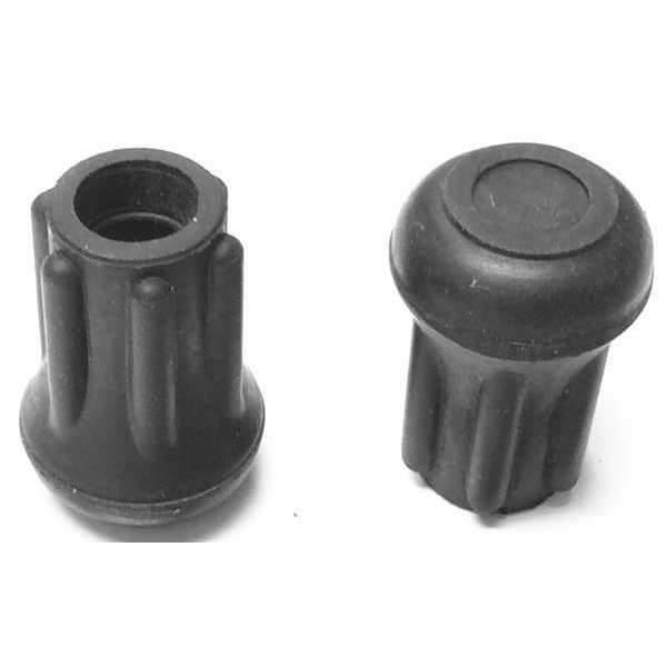 Protective Leg Tip, SlipOn, Rd, 33/64