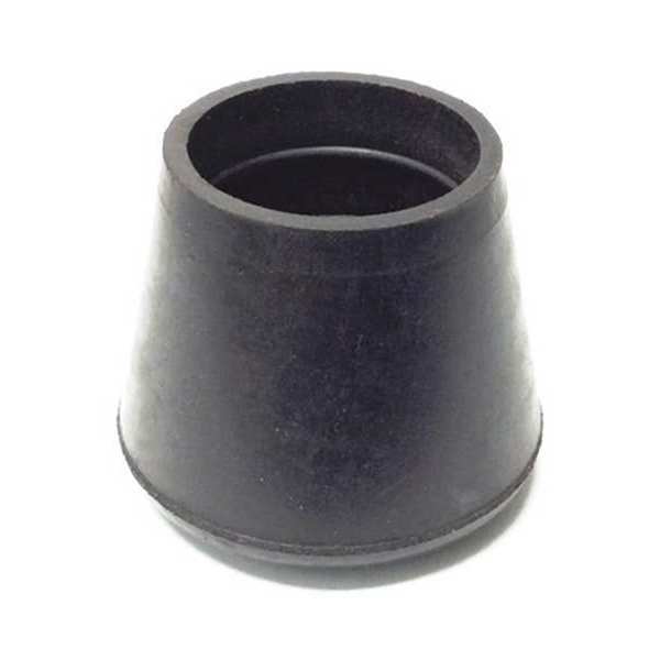 Protective Leg Tip, SlipOn, Rd, 1-1/4