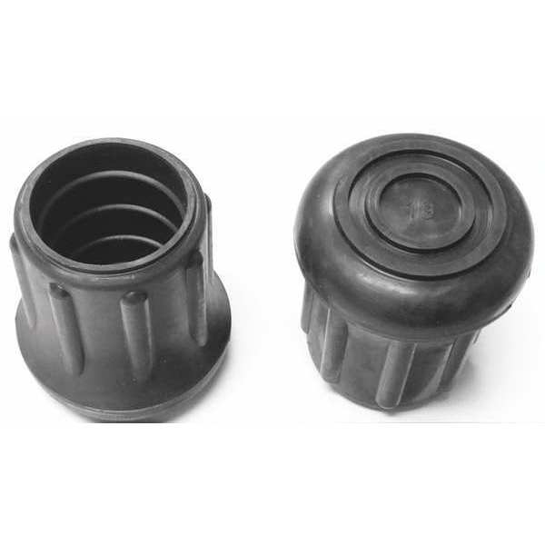 Protective Leg Tip, SlipOn, Rd, 55/64