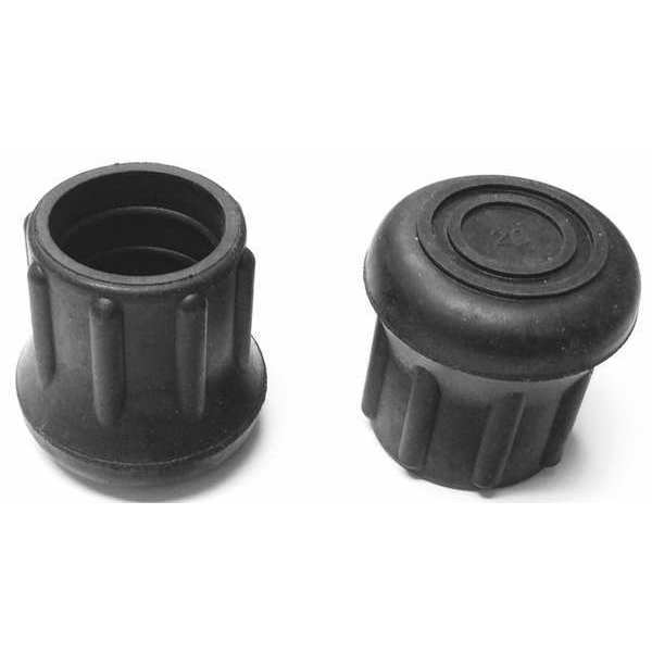 Protective Leg Tip, SlipOn, Rd, 31/32