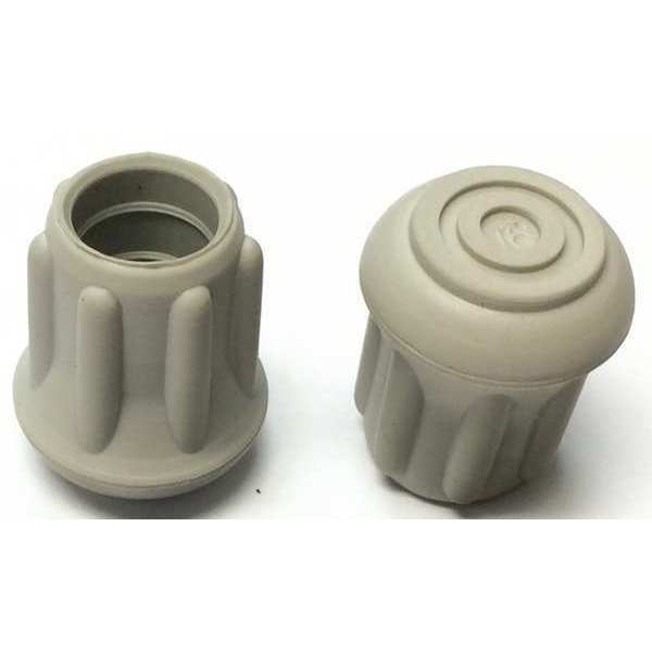 Protective Leg Tip, SlipOn, Rd, 31/64