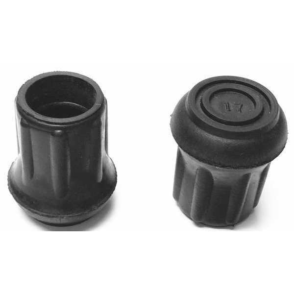 Protective Leg Tip, SlipOn, Rd, 39/64