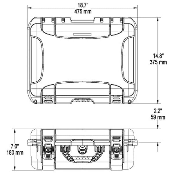 Orange Protective Case, 18.7